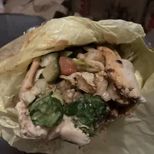 Chicken Shawarma Sandwich