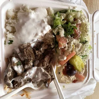 Lamb Kabob Plate