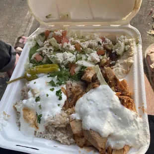 Chicken Shawarma Plate