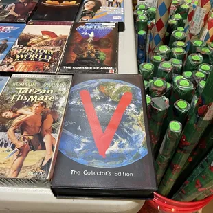 V on VHS