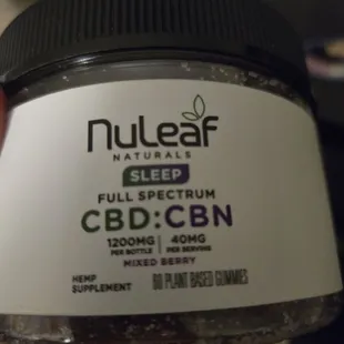 NuLeaf for sleep. I love this stuff! There is no grogginess when I wake up either. I feel so rested.