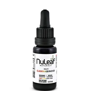 New NuLeaf Multi Cannabinoid with CBG, CBC, CBN and CBD
