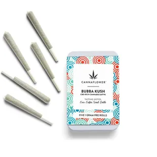 CBD Pre-Roll Flower Bubba Kush