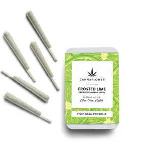 CBD Pre-Roll Flower Frosted Lime