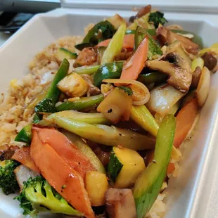 Hibachi vegetable