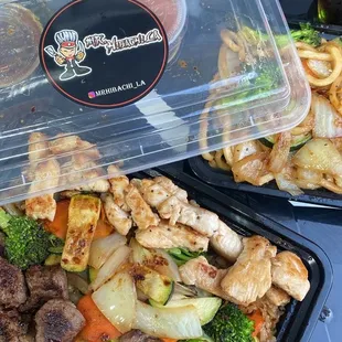 Hibachi Combination Plates