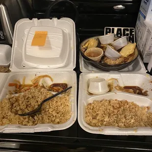 It&apos;s sad when you have more food left over to throw away than you ate.