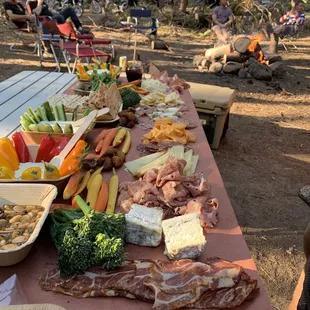 Charcuterie available