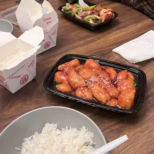 29. Sesame Chicken  47. Roast Pork with Chinese Vegetables