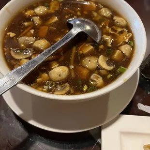 Hot and sour soup