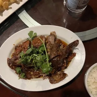 Crispy duck