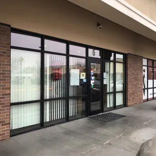 outside