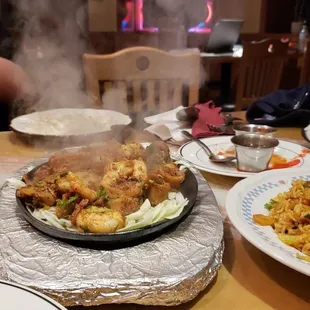 Sea food platter + Kathmandu Mix Chaw Chaow