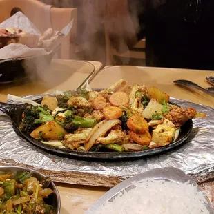 Veg tandoori platter