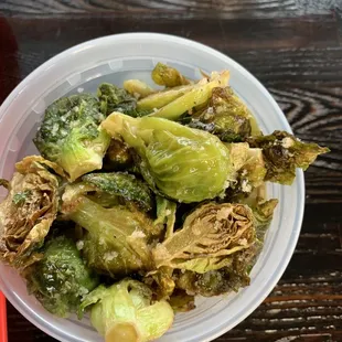 Side of Brussel sprouts