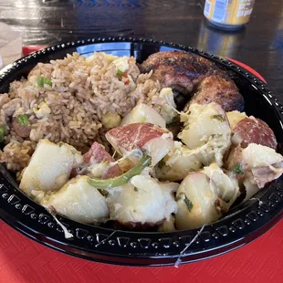 2. 1/2 Chicken and 2 Sides