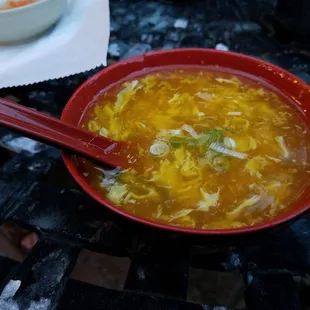 Egg drop soup.