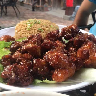 Sesame chicken