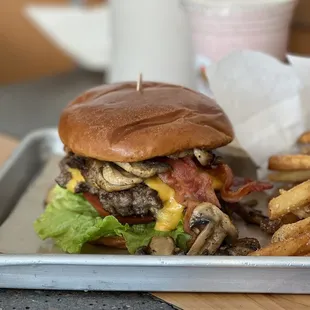 burger, food, burgers