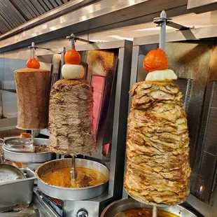 Gyros, Beef Shawarma, Chicken Shawarama