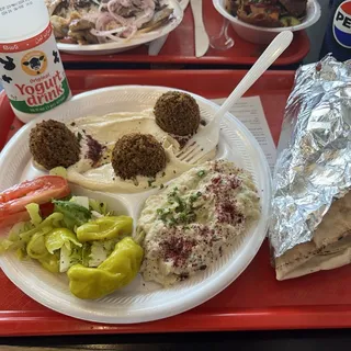5. Falafel Platter