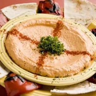 Roasted Red Pepper Hommus