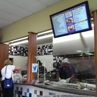 Ye olde ordering counter