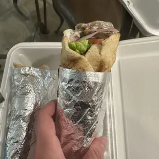 Gyro Sandwich to go
