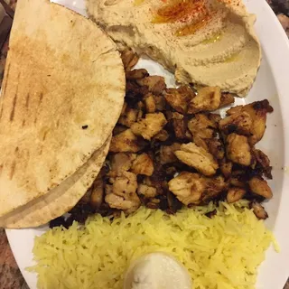 2. Chicken Shawarma Plate