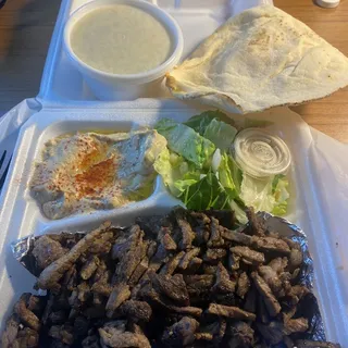 8. Beef Shawarma Plate