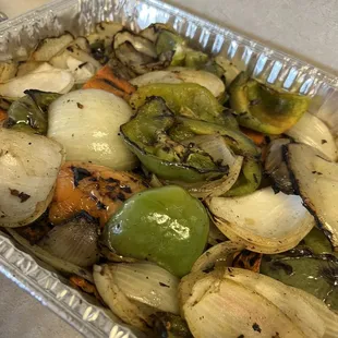 Grilled veggies
