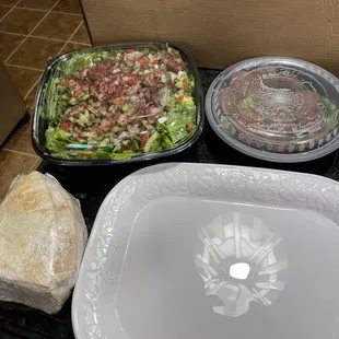 salads, food