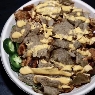 Build Your Own Bowl w/ Gyro and Chicken Shawarma