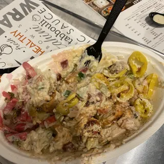 Chicken Kabob Bowl