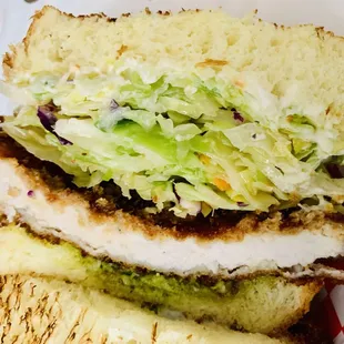 Habanero Pesto Sandwich