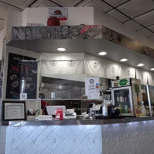 Order at the counter