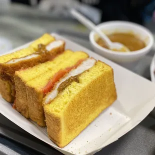 Habanero and Curry Sandwiches