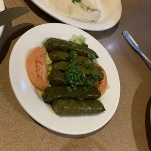 Grape leaves