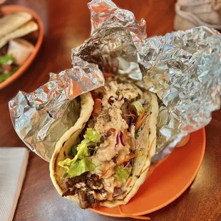 Lamb &amp; Beef Gyro Wrap ($14.99)