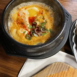 Spicy Tofu Soup