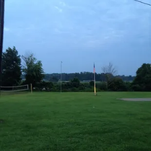 Great view from the patio. Swallows are taking care of the bugs tonight.