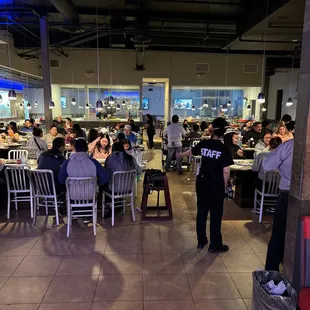 Dining area, where the goods are!