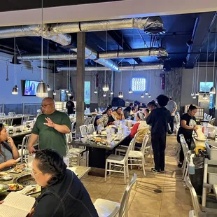 Lots of space for our graduation get together