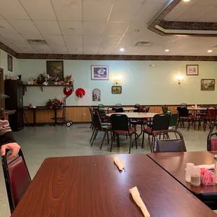 the dining room