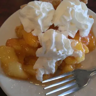 Peach pie! Yum!