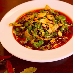 Sliced Beef Shank&amp;Tripe in Chili Sause  特色夫妻肺片
 
 
       Popular