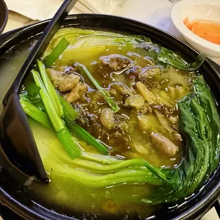 7. Pickled Veggies Shredded Pork Noodles