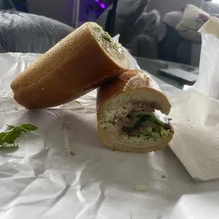 Bird and Basil Sandwich