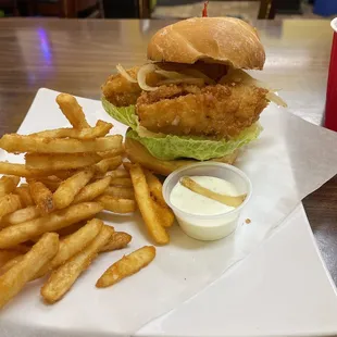 Fish sandwich