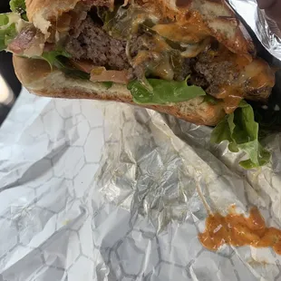 Jalapeño burger